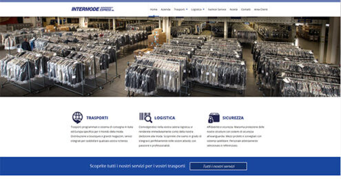 4words presenta il nuovo sito di Intermode Espress srl