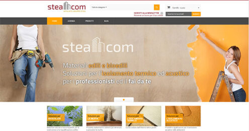 Steacom: uno shop online per l’edilizia professionale e fai da te