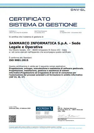 UNI ISO 9001